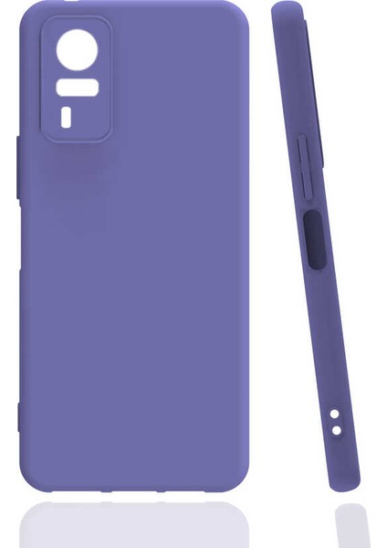 Vivo Y51 Kılıf Biye Silikon-Lila