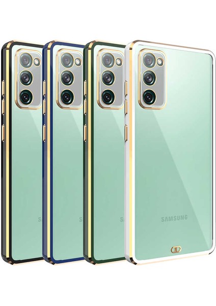 Galaxy S20 Fe Kılıf Voit Clear Kapak-Yeşil