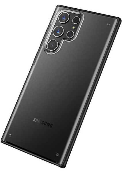 Galaxy S22 Ultra Kılıf Volks Kapak-Siyah