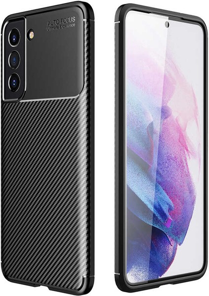 Galaxy S21 Fe Kılıf Negro Silikon Kapak-Siyah
