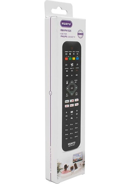 Phılıps Netflıx- Youtube- Prıme Vıdeo Tuşlu Unıversal Lcd-Led Tv KUMANDA*20289
