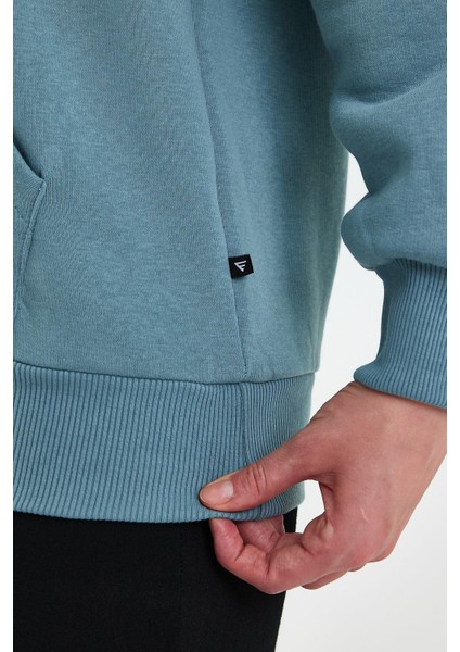 Unisex 3 İplik Şardonlu Kapüşonlu Sweat