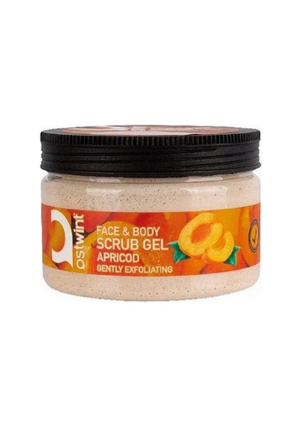 Face & Body Scrub Peeling Maske Kayısı Özlü | Yüz ve Vücut Için Temizleyici Peeling 300 ml 11