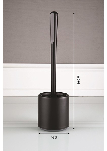 Yuvarlak Altı Kapalı Hazneli Silikon Wc Klozet Temizleme Fırçası fırsatları