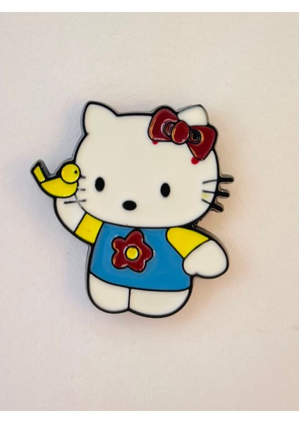 Hello Kitty Bird Metal Broş