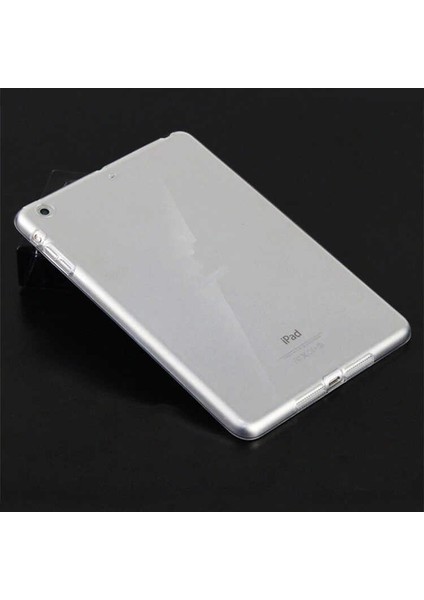 iPad 9.7 2017 5.Nesil - Uyumlu Tablet Süper Silikon Kapak-Renksiz