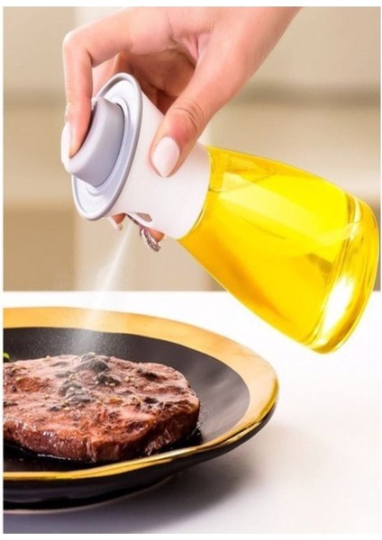 220 Ml Çok Amaçlı Spreyli Cam Şişe Yağdanlık Yağlık