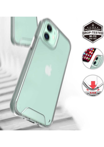Apple iPhone 12 Mini Uyumlu Gard Silikon-Renksiz