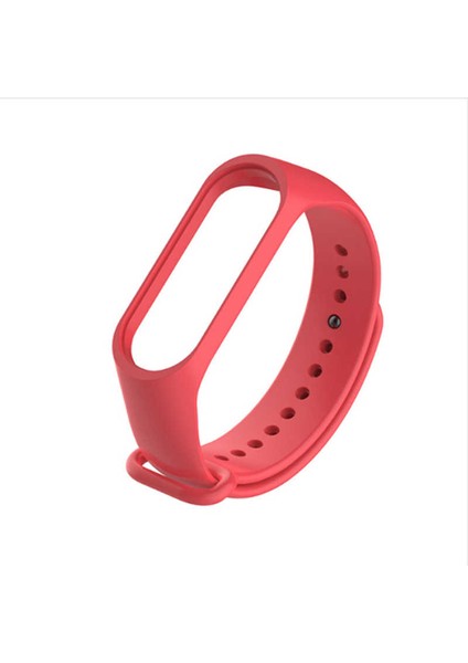 Xiaomi Mi Band 4 Uyumlu Kordon Zore - Kırmızı