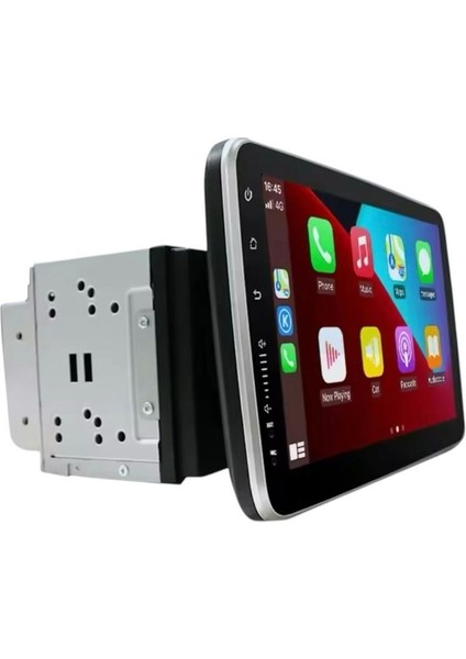 KL-4300 4/64GB Android Double Din 10''inch Oto Araba Multimedya Teyp Car Play-Usb-Gps-Wifi Kamera