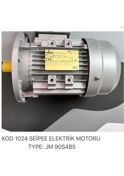 SEİPEE JM 90S4B5 MARKA ELEKTRİK MOTORU fiyatları