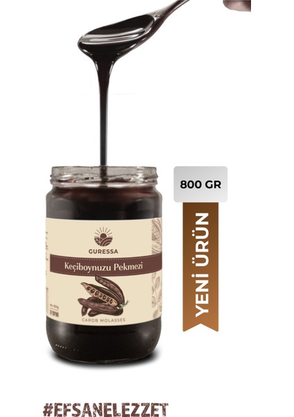 Keçiboynuzu Pekmezi 800 Gr (Şeker İçermez)