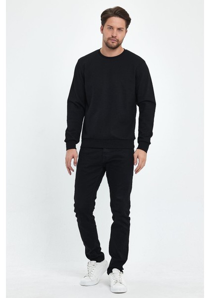 Erkek Yağmur Desen Sıfır Yaka Sweat fiyatları