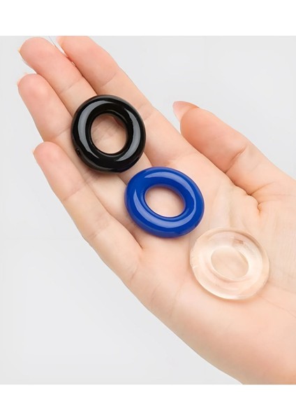 Ürünü Penis Halkası Seti Penis Halkası Klitoral  Penis Halkası 3'lü