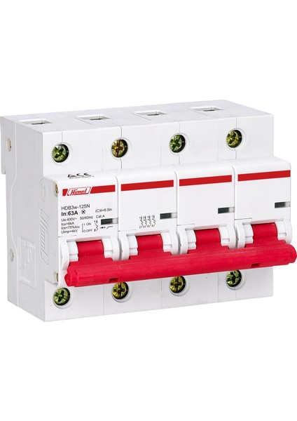 4X80A C 10KA Otomatik Sigorta