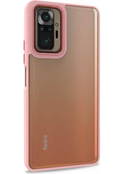Xiaomi Redmi Note 10 Pro Nilcs Kılıf Pembe