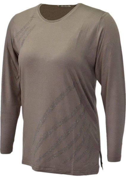 Kadın Uzun Kol Taşlı Bluz BGL-ST03786 fiyatları