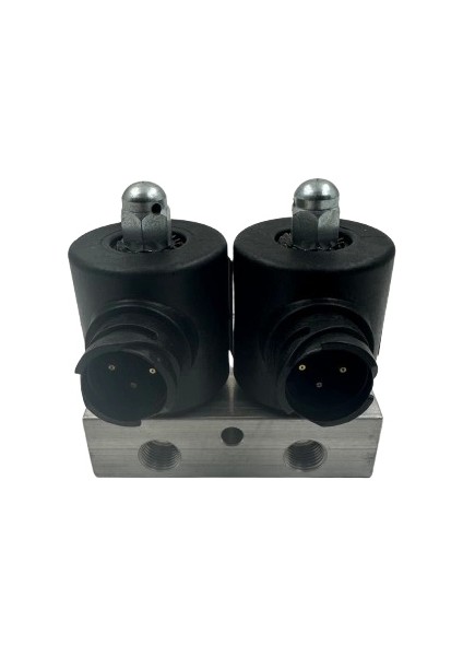 1/4 12V / 24V / Ikili Damper Pnömatik Valf