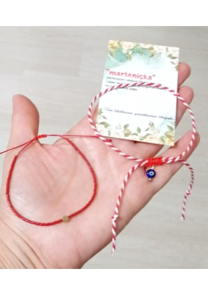 Minik Yonca Şeklinde Hematit Doğaltaşlı Miyuki Bileklik ve Marteniçka Bileklik fiyatları