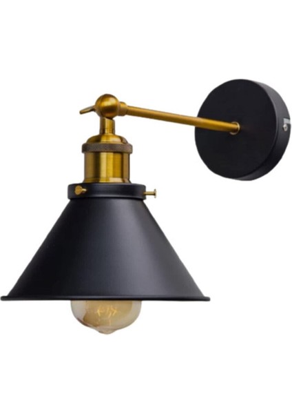 Mylights Vintage Aplik Aplik Duvar Lambası 18CM