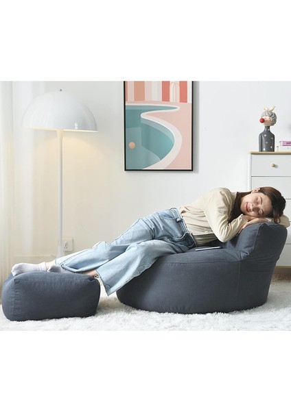 Mila Modell Puff & Armut Koltuk 2'li Relax Koltuk