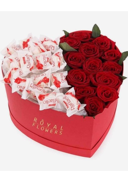 Sevgililer Günü Sevgiliye Hediye Süpriz Çikolata Kutusu Kalpli Kutu