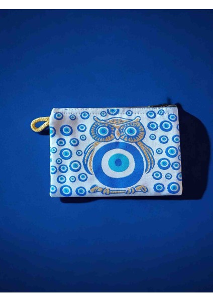 Owl Mini Makyaj Çantası, Para Çantası,ilaç Çantası