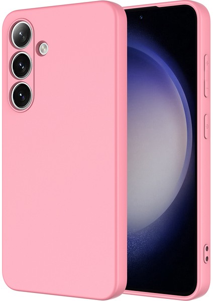Galaxy S25 Plus Uyumlu Kılıf Mara Lansman Kapak-Pembe