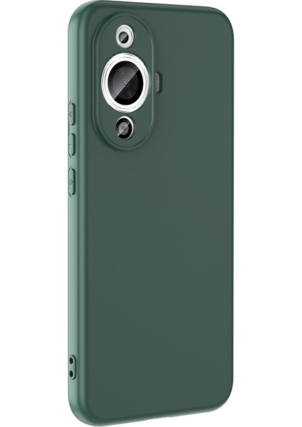 Huawei Nova 12S Uyumlu Kılıf Mara Lansman Kapak-Koyu Yeşil fiyatları