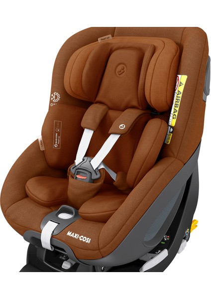 Maxi Cosi Pearl 360 I-Size Car Seat – Authentic Cognac