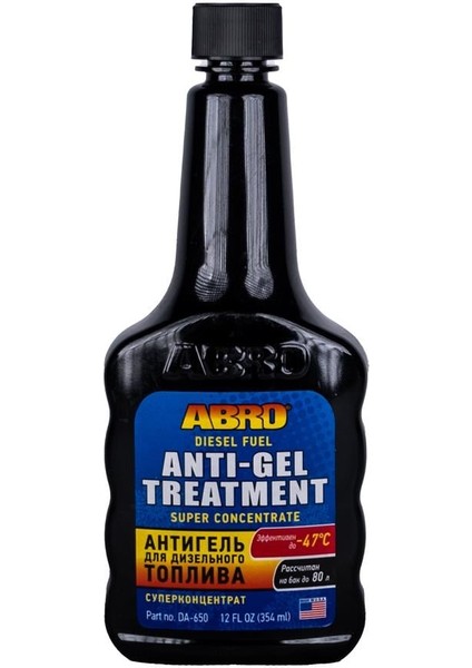 Dizel Kışlık Dizel Yakıt Katkısı DA-650 354 ml