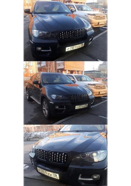 Bmw X5 E70 Diamond Ön Panjur Izgara 2006-2013 Arası Pianoblack modelleri