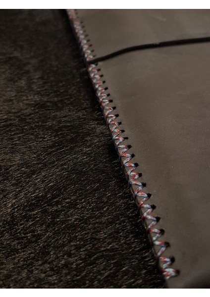 Macbook Air Çantası Füme Nubuk Deri El Dikişi Macbook Pro Kılıfı 13" 14" Seçenekli fiyatları