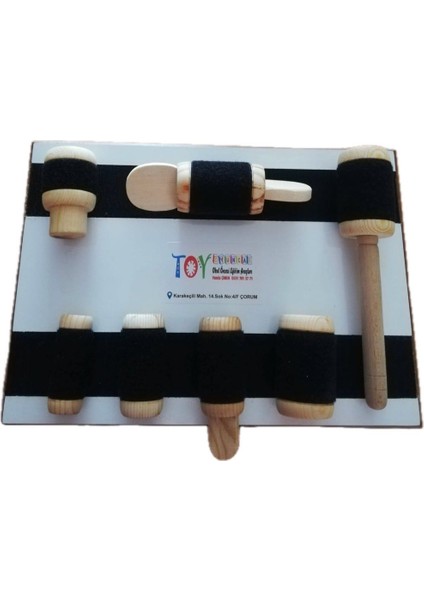 Ahşap Montessori Kavram Oyuncakları Rehabilitasyon Materyalleri Seti 7 Li Set modelleri