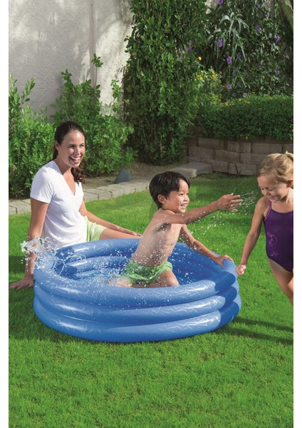 Mavi Çocuk Havuzu Şişme Havuz 102 x 25 cm Orta Boy 110 Lt modelleri