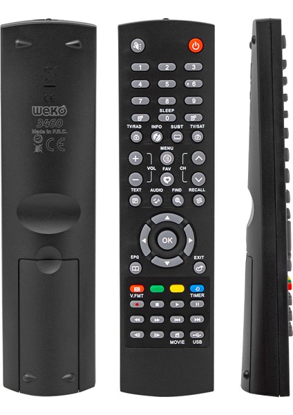 Goldmaster 4600HD * Dıgımaster HD-5000 Uydu Kumandası (4767)
