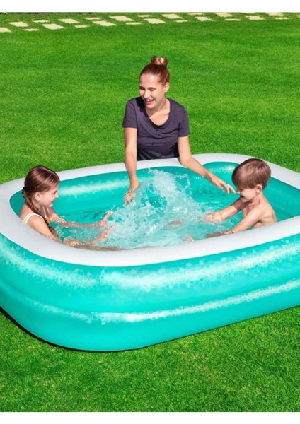 Şişme Aile Havuzu - Yazın Keyfini Çıkarın - Serinletici Ferahlık - BSTWY-54005 modelleri
