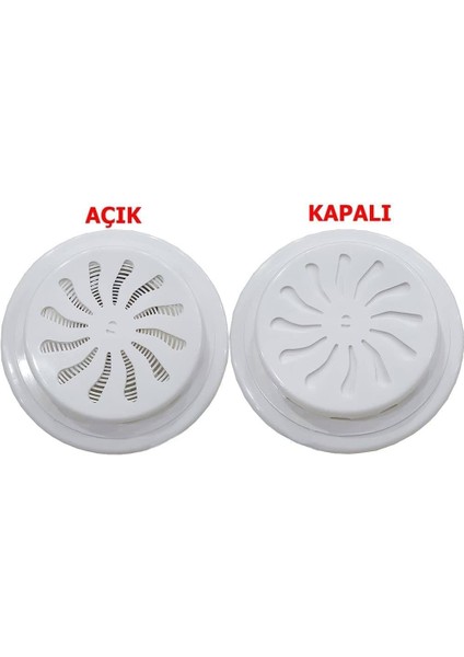 Doğalgaz Cam Menfezi Aç-Kapa Ayarlı