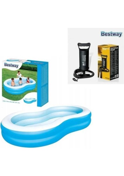 54117 Jumbo Oval Havuz+ 62002 Pompa