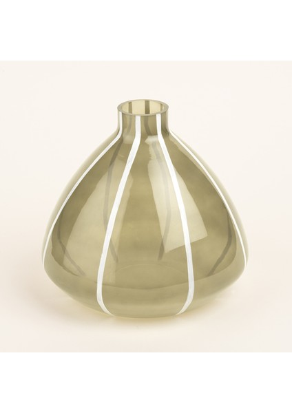 Aravalı Cam Dekoratif Obje 21X20X20 cm Yeşil