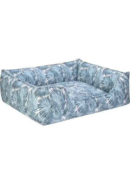 Alpha Merta Mavi-Beyaz Köpek Yatağı L 85x105cm fiyatları