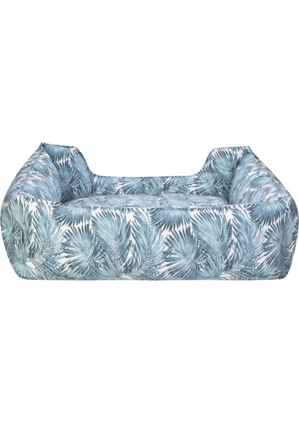 Alpha Merta Mavi-Beyaz Köpek Yatağı L 85x105cm modelleri