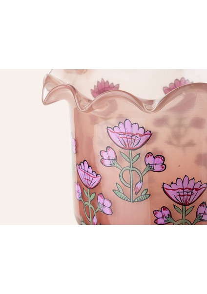 Aravalı Cam Dekoratif Kase 17X17X12 cm Pembe fırsatları