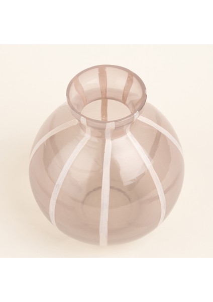 Aravalı Cam Dekoratif Obje 9X9X11 cm Bej modelleri