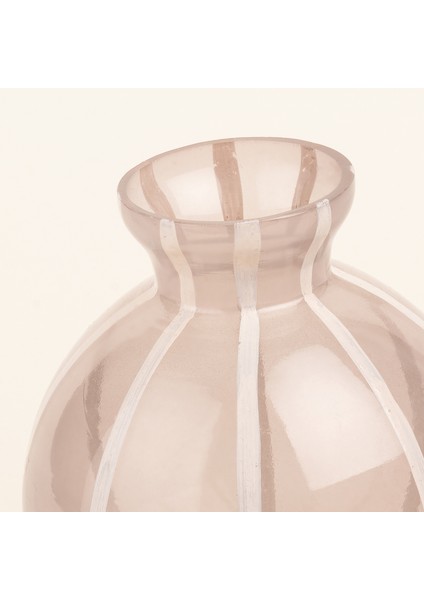 Aravalı Cam Dekoratif Obje 9X9X11 cm Bej fırsatları