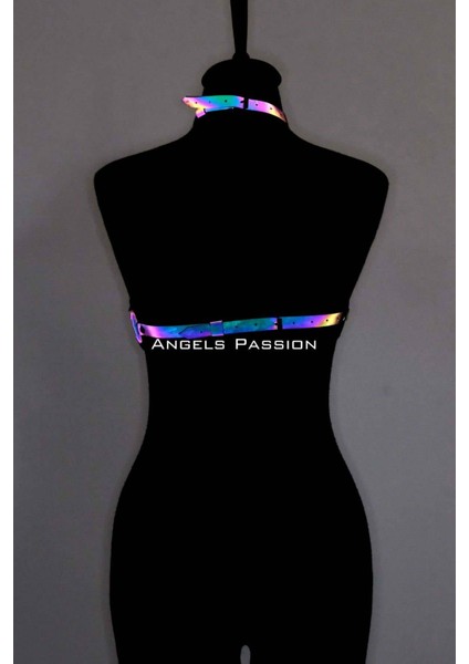 Reflektörlü Kadın Iç Giyim, Reflektörlü Sütyen Harness - 224 Blsm