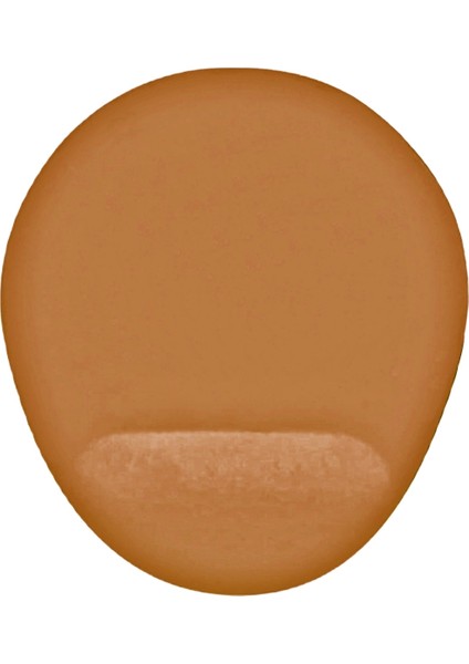 Bilek Destekli Mousepad - Kaymaz Mouse Ped - Fare Pedi - Oval Mouse Altlığı - Oval Mousepad - Kahve Mouseped fırsatları