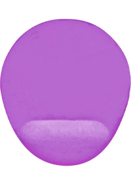 Bilek Destekli Mousepad - Kaymaz Mouse Ped - Fare Pedi - Oval Mouse Altlığı - Oval Mousepad - Mor Mouseped fırsatları