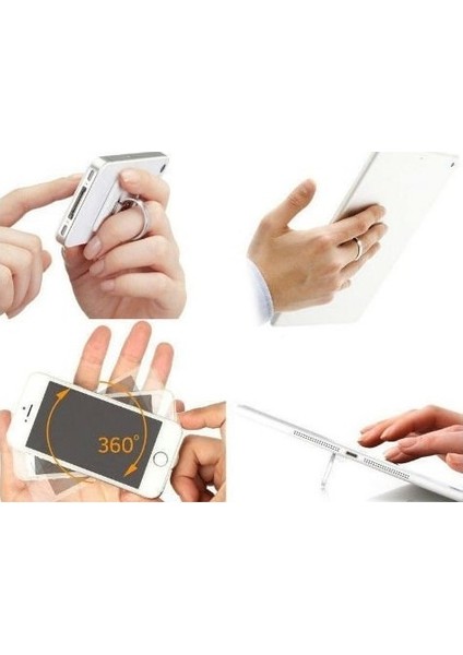 Yüzük Tasarım Telefon Tablet Tutucu Selfie Yüzüğü fırsatları