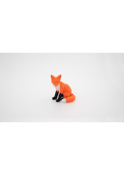 Tilki Şeklinde 3D Magnet Puzzle